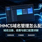 WHMCS域名管理